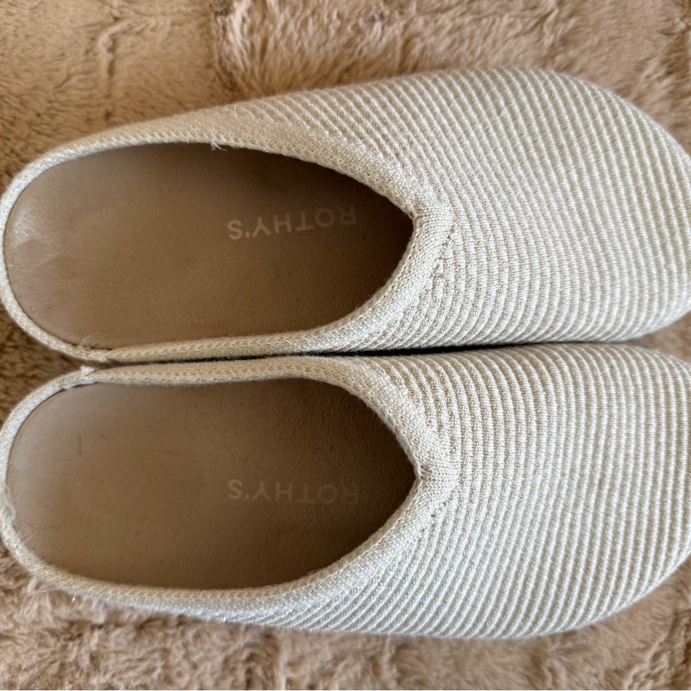 Rothy's The Cozy Clog in Coconut 8